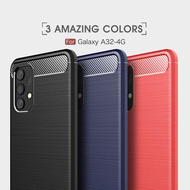Actual product image MU Style Carbon Fiber TPU Softcase Series (Samsung Galaxy A32)