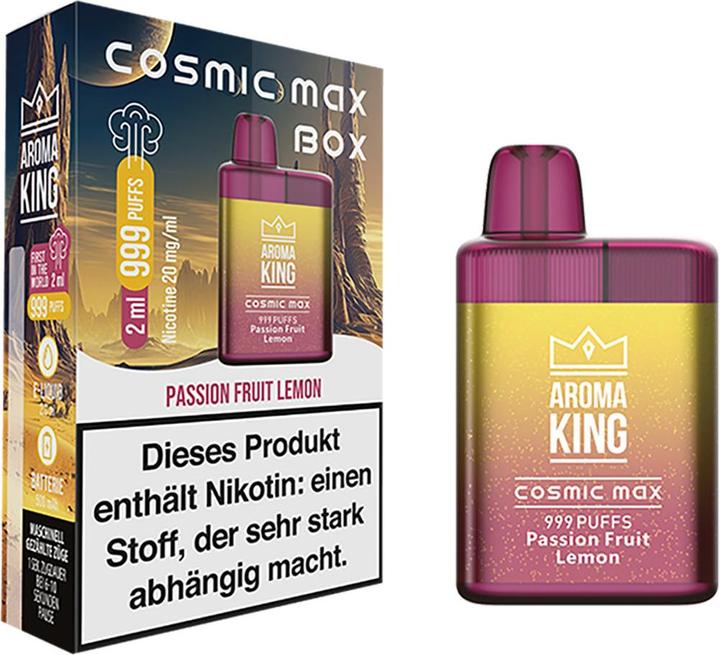Produktbild Aroma King Cosmic Max (Passionfrucht, Zitron)