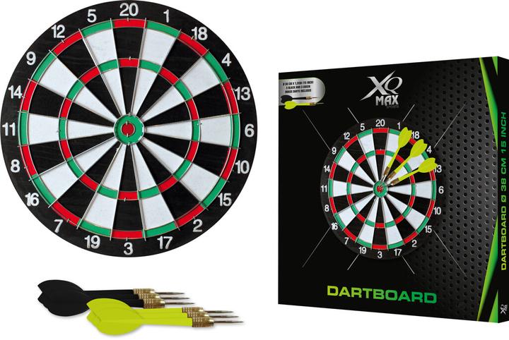Produktbild XQ Max Dartscheibe inkl 6 Pfeile