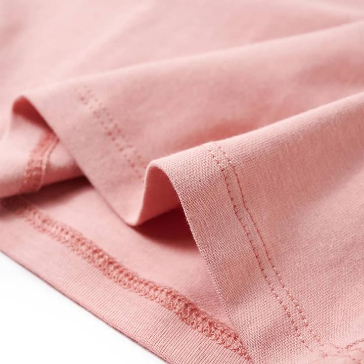 Produktbild VidaXL Kinder-Langarmshirt Rosa 116,Material: 95 % Baumwolle. 5 (116)