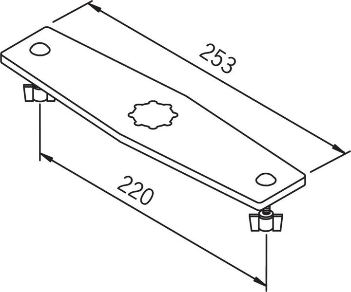 Produktbild Oras Daekplade forkr. 152053