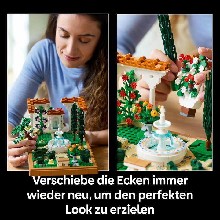 Produktbild LEGO Springbrunnen Garten (10359, LEGO Icons)