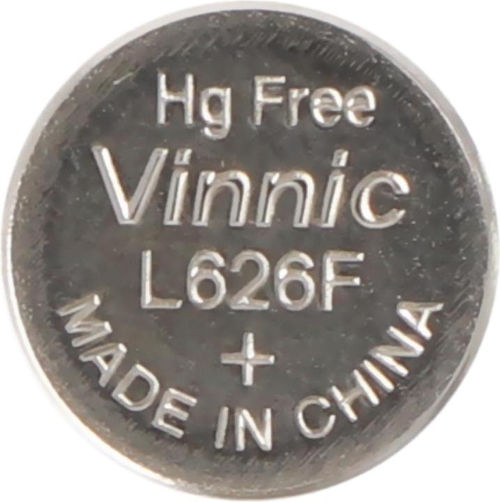 Actual product image Vinnic Set of 10 AG 4, LR66, L626F, V376, V377, LR626 (10 pcs., Device specific, 18 mAh)