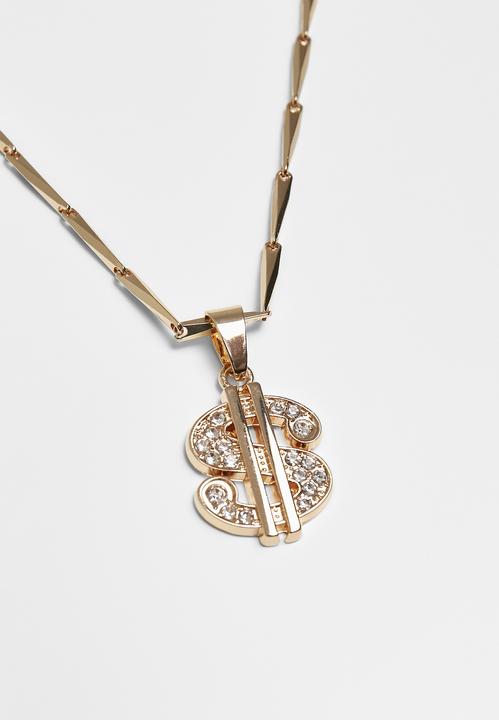 Produktbild Urban Classics Small Dollar Necklace (40% Messing, 60% Zink)