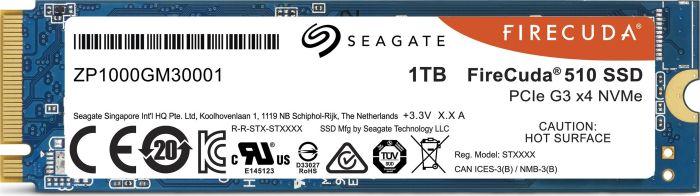Actual product image Seagate FireCuda 510 (1000 GB, M.2 2280)