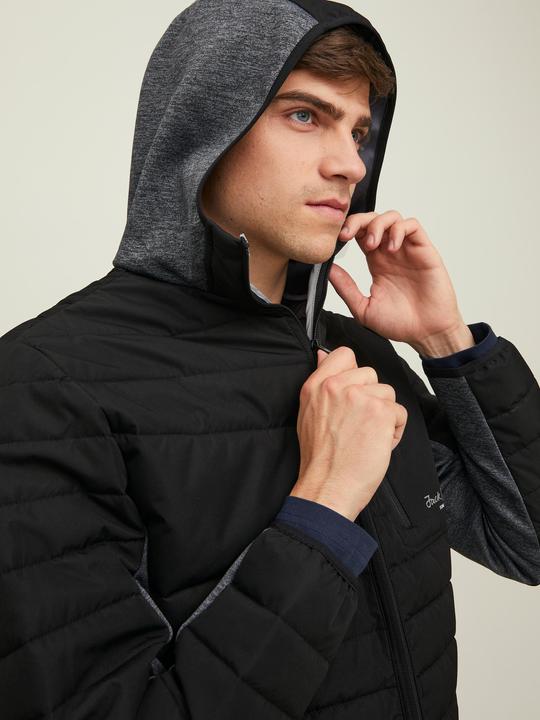 Actual product image Jack & Jones Hybrid Sweat Puffer Jacket (XL)