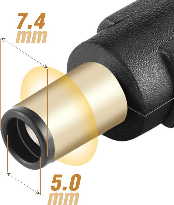 Immagine prodotto Avizar ADA-C005, adattatore USB-C / 7,4 x 5,0 mm Dell (Proprietario, USB tipo C)
