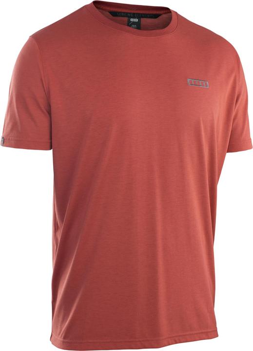 Actual product image ION Bike Tee S Logo SS DR men - spicy-red (54)