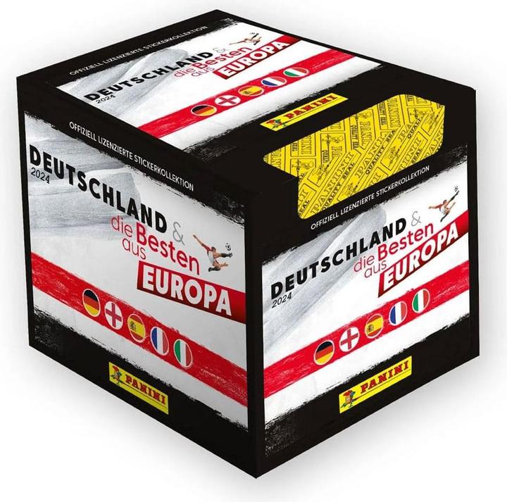 Immagine prodotto Panini Espositore per la raccolta di adesivi DFB Deutschland 2024 e il meglio dell'Europa (50) *Versione (Tedesco)