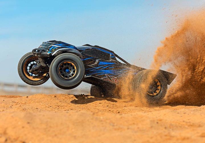 Actual product image Traxxas Xrt Ultimate 4x4 Vxl Blue 1/7 Race-Truck Rtr Brushless Without Battery And Charger (Limited V (RTR Ready-to-Run)