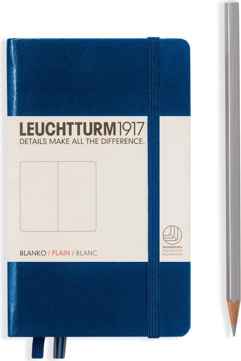 Leuchtturm1917 Pocket, Hardcover (A6, Plain, Hardcover)
