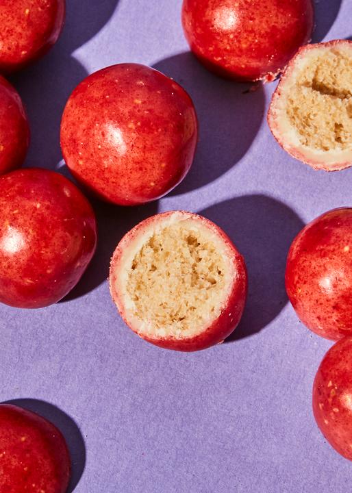 Actual product image KoRo Rice crispies in white chocolate with strawberry powder (1000 g)