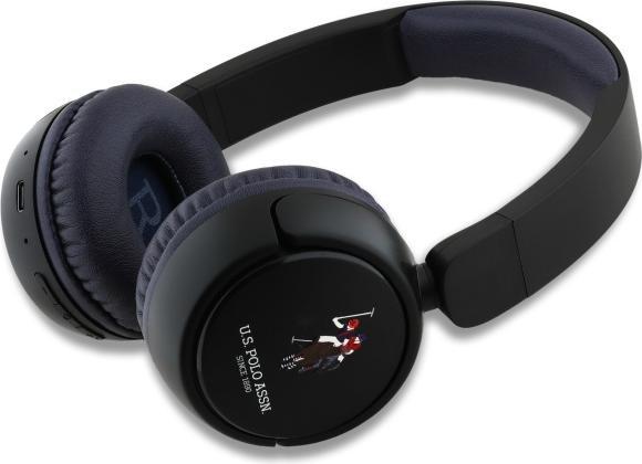Produktbild U.S. Polo US Polo Bluetooth On-Ear Headphones USHPV6PCOV Navy DH Color Logo (30 h, Kabellos)