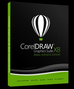 Produktbild Corel Draw Graphics Suite X8 - Small Business Edition (3 User)
