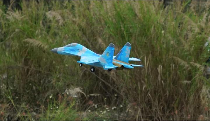 Actual product image Amewi XFly SU27 Tarn Twin 50mm EPO PNP (Jet)