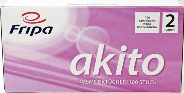 Elos Kosmetiktuch akito L210xB200mm 2-lagig hochweiss