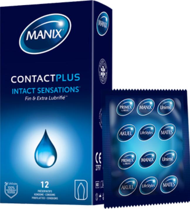 Actual product image Manix Contact condoms (14 pcs.)