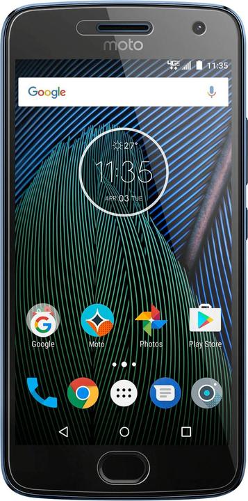 Actual product image Avizar Crystal clear film, glass screen protector (1 Piece, Motorola Moto G5 Plus)