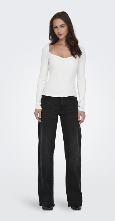 Produktbild Only ONLCHRIS Mittlere Taille Weiter Beinschnitt Jeans Jeans mit weitem Bein (W28/L30)
