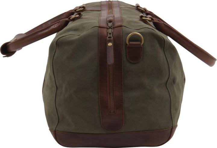 Actual product image Buckle & Seam Weekender Willow Canvas Green/Blue (37 l)