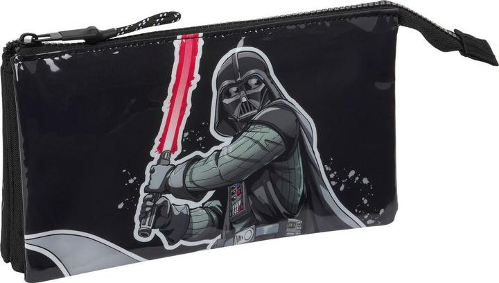Produktbild Star Wars Zweifaches Mehrzweck-Etui The fighter Schwarz 22 x 12 x 3 cm