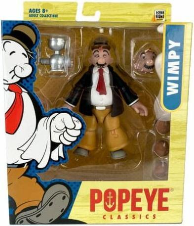 Produktbild Boss Fight Studio Popeye: Wave 2 - J.Wellington Wimpy Action Figure