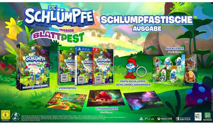 Produktbild Microids Die Schlümpfe: Mission Blattpest (Switch, DE)