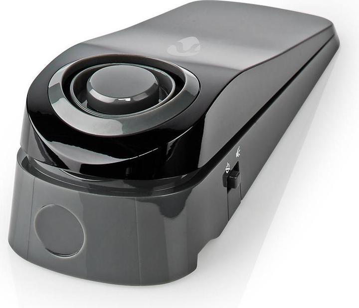 Image du produit Nedis Alarme porte/fenêtre Fonctionne sur pile 1x CR123A 85 dB Gris/Noir 135 mm Gris/Noir