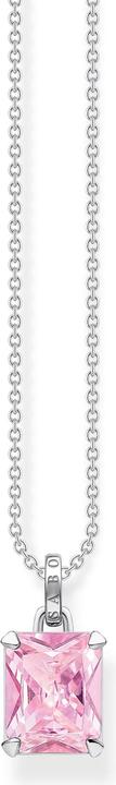 Image du produit Thomas Sabo Chaîne pierre rose (Argent 925, 40 - 45 cm)