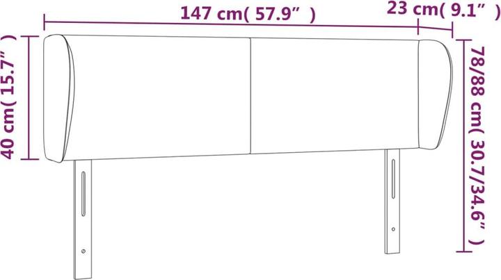 Immagine prodotto VidaXL Franya (147 x 23 x 88 cm)