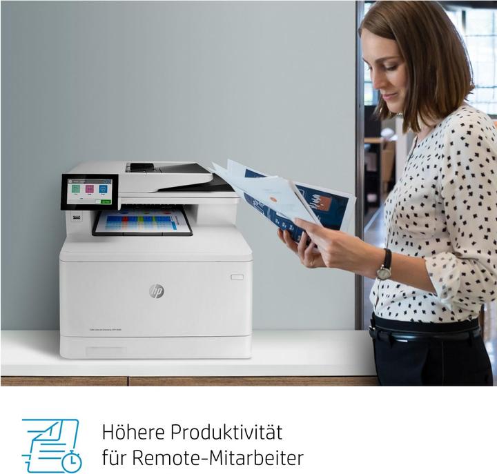 Image du produit HP LaserJet Enterprise MFP M480f couleur (Laser, Couleur)