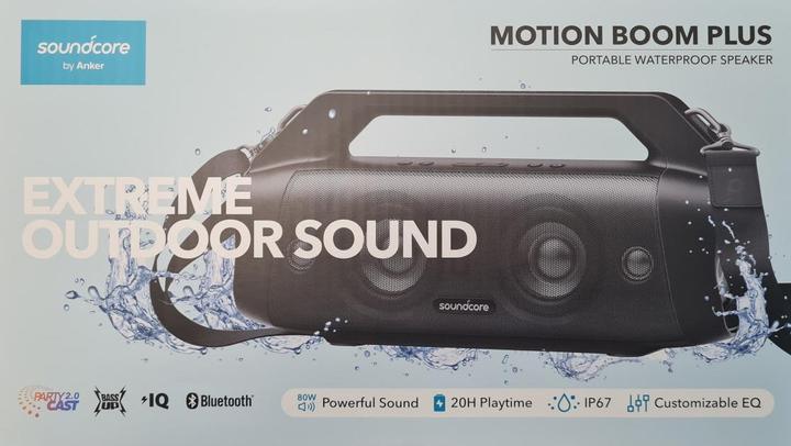 Produktbild soundcore Motion Boom Plus (20 h, Akkubetrieb)
