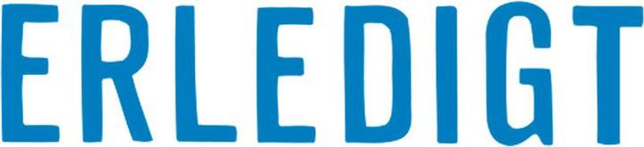 Produktbild Carfa Wort-Stempel X-Stamper, Erledigt, blau