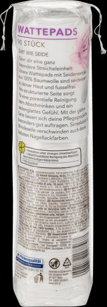 Produktbild dm ebelin Wattepads mit Seidenextrakt