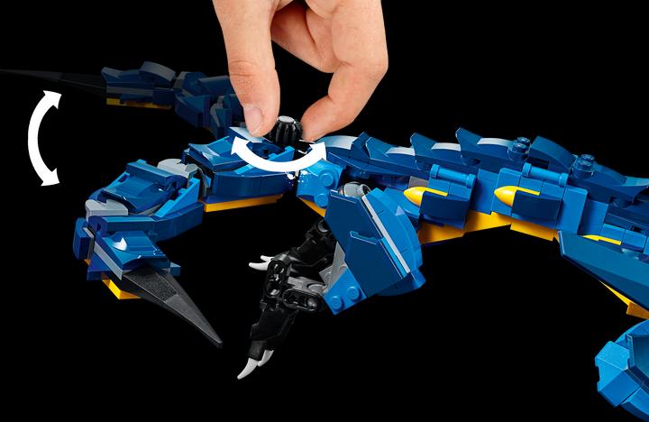 Actual product image LEGO Lightning Dragon (70652, LEGO Ninjago)
