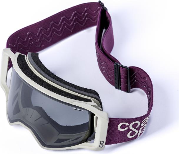Produktbild Coast Optics Alta 2 Goggle Driftwood, Band violett mit Smoke und klarem Glas