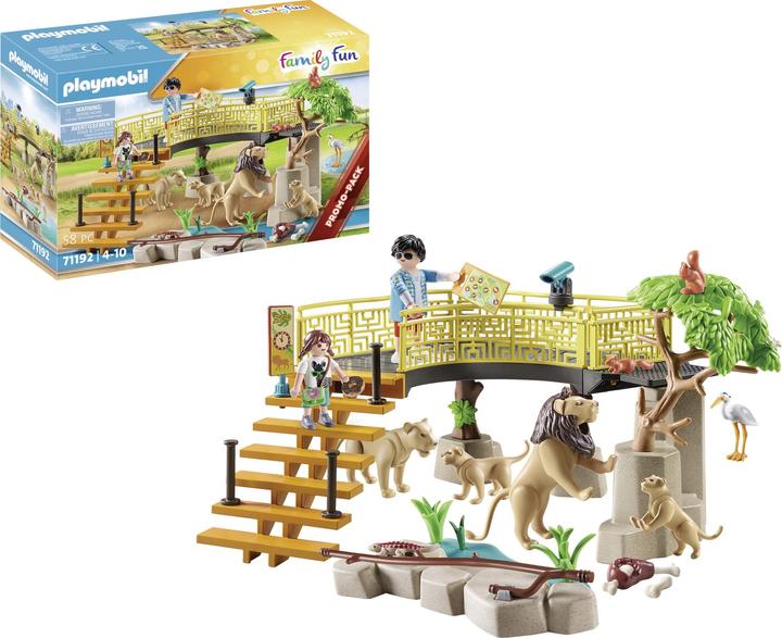 Immagine prodotto Playmobil Leoni nel recinto esterno (71192, Divertimento in famiglia Playmobil)