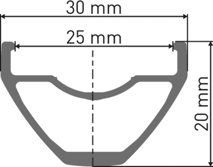 Produktbild DT Swiss H 522 Felge DB (24.49")