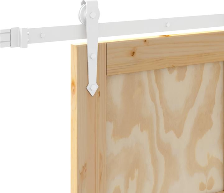 Produktbild VidaXL Schiebetür mit Hardware-Set 83x202 cm Massivholzkiefer