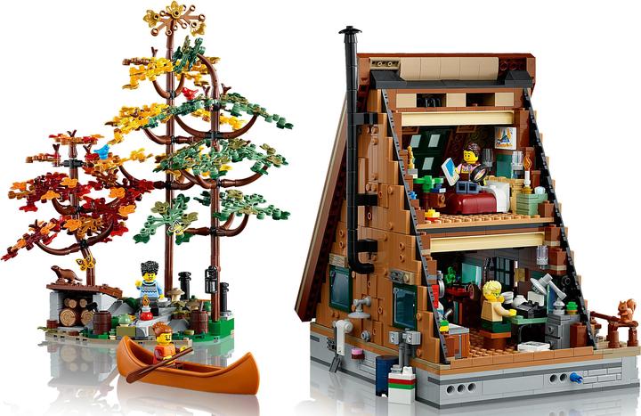 Produktbild LEGO Finnhütte (21338, LEGO Ideas, LEGO Seltene Sets)