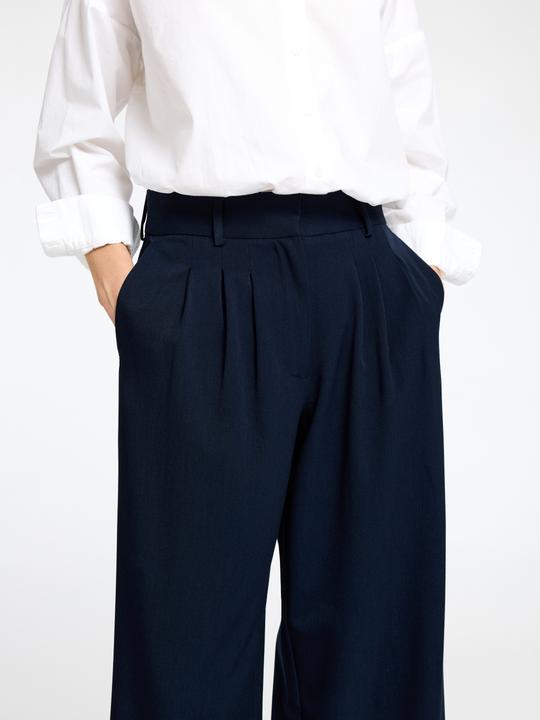 Produktbild Selected Femme Bundfalten Hose mit weitem Bein (40)