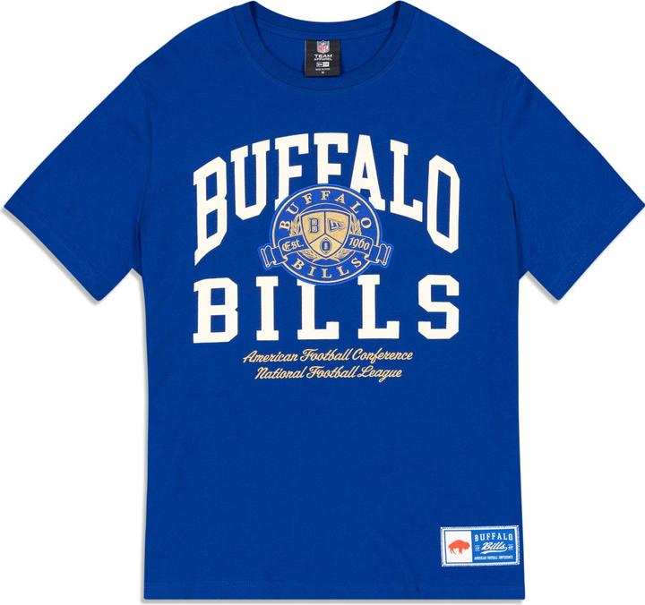 New Era NFL Shirt - LETTERMAN Buffalo Bills - S (S)