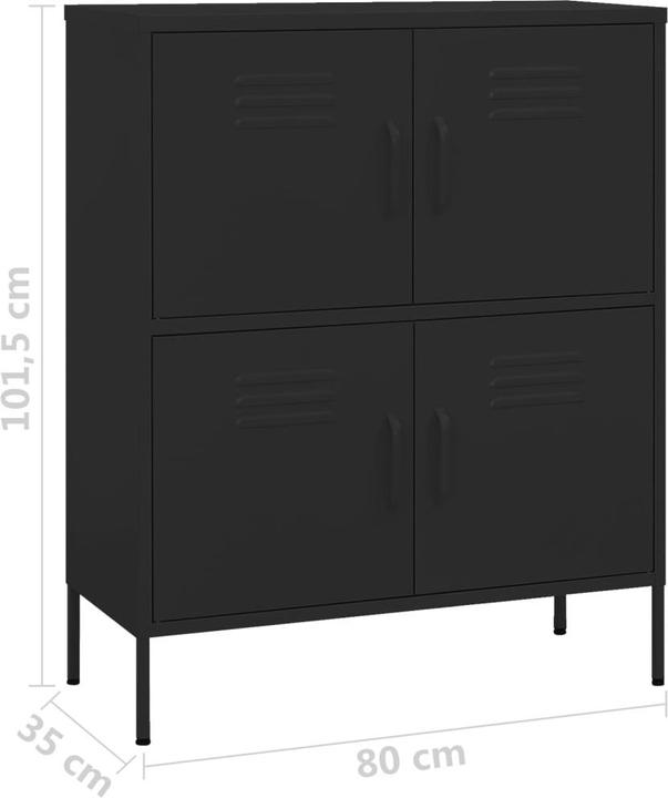 Actual product image VidaXL Samos (80 x 35 x 101.5 cm)