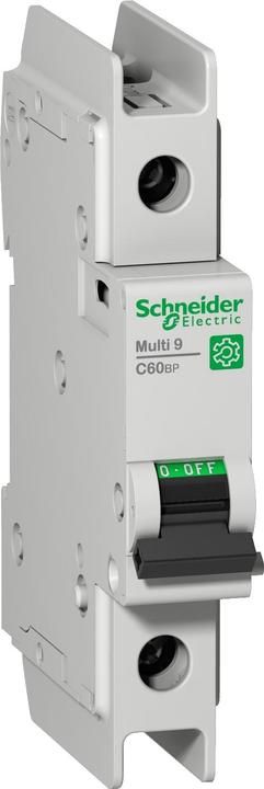 Actual product image Schneider Electric SE M9F43104 Multi 9 OEM circuit breaker C60BP 1-pole 4A D-Char. 10kA 480Y/277V UL48