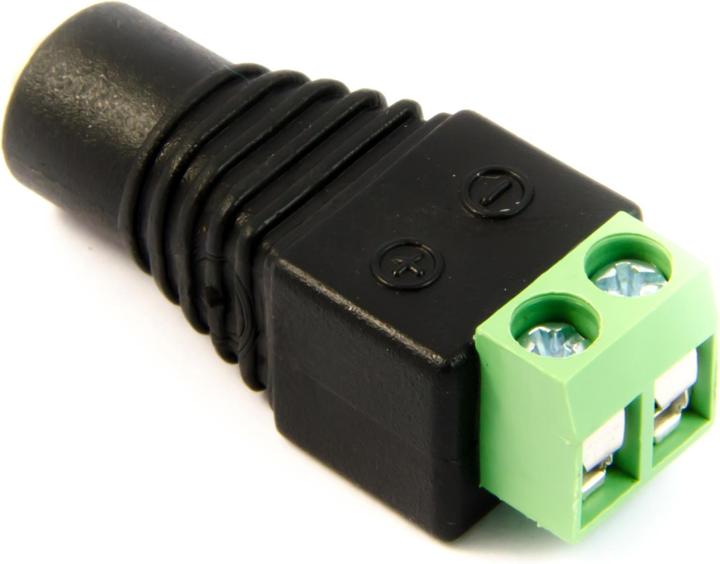 Produktbild Purecrea DC-Buchse Female Barrel Jack 5.5mm / 2.1mm mit Schraubklemmen