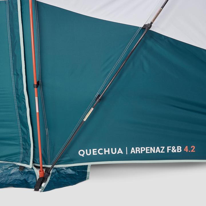Actual product image Quechua ARPENAZ 4 2 FB (Inflatable tent, 12.50 kg, 4 persons)