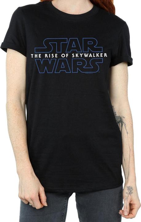 Actual product image Star Wars Womens/Ladies Cotton Boyfriend T-Shirt (4XL)