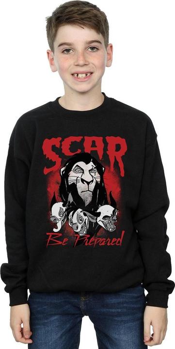Produktbild Disney The Lion King Scar Be Prepared Sweatshirt Jungen (140, 146)