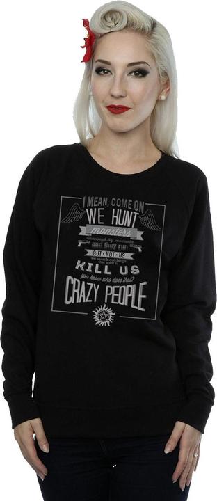 Immagine prodotto Supernatural Crazy People Felpa Donna (XL)