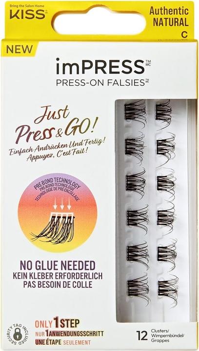 Actual product image KISS Impress (Artificial eyelashes)